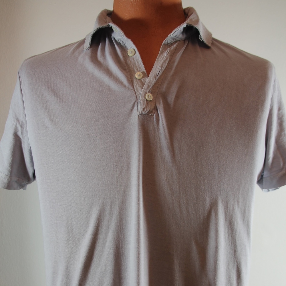 ELIE TAHARI Washed Lavandar Gray Polo Skirt * M